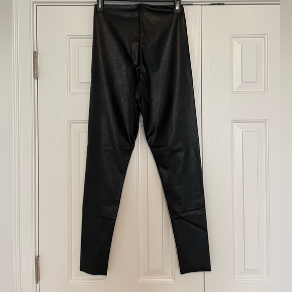 Commando Perfect Control Faux Leather Leggings in Black - Picture 6 of 6